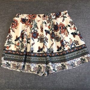 Floral Printed Shorts